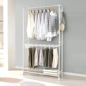 이동식 스틸 바지걸이 멀티 2단 행거 U자형 1000