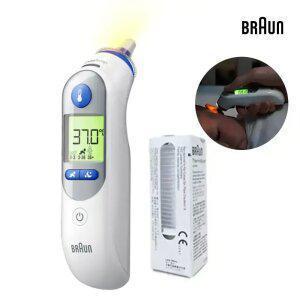 [내일도착]브라운 체온계 야간모드 IRT-6525 + 필터 21개