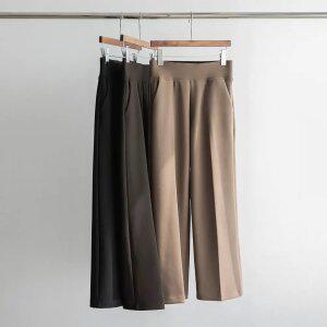 (안나앤플러스) 클린 밴딩 일자 팬츠[팬츠CNL7] 빅사이즈