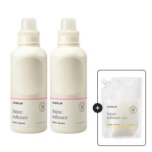 [사야&하루PICK!] 아토팜 섬유유연제 1000ml ( 튤립블라썸) x2개+[증정]섬유유연제리필