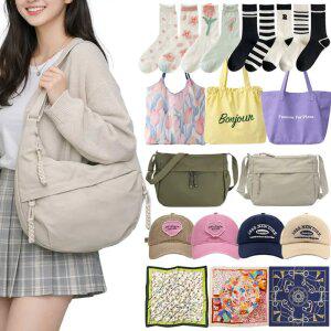 [10+20+5%] 봄신상 미리보기 스카프/양말/크로스백/운동가방/런닝백/볼캡/새내기