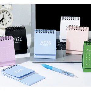 J2K 2026 미니 달력 캘린더 탁상용 책상 스케줄러
