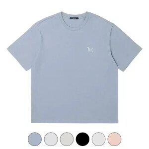 [택가 59000] [애드호크] 남성  분또 강아지 프린트 반팔 라운드 티셔츠(HA4ST91)