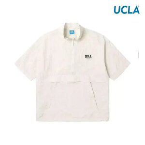 [택가 89000] [택가 89000] [UCLA] 남여공용 경량 반팔 하이넥 아노락(UA3UJ98)