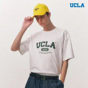 [택가 69000] [UCLA] 남녀공용 분또 빅로고 라운드 반팔 티셔츠(UBRST83)