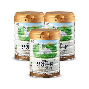 후디스 NEW 산양분유 시그니처 1단계, 800g, 3개