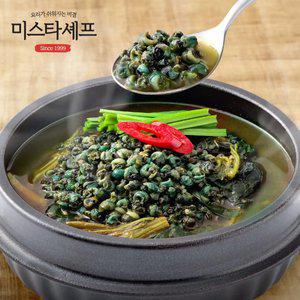 [미스타셰프] 아욱 다슬기 해장국 500g x 4팩 /2세트구매시 육개장 증정