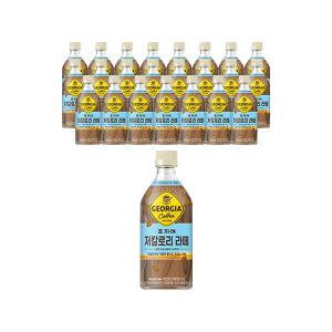 [코카콜라] 조지아 크래프트 저칼로리 라떼 470ml, 24개