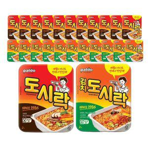 팔도 김치도시락, 86g, 12개 + 도시락, 86g, 12개