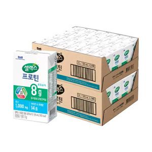 [셀렉스] 마시는 프로틴 음료 로우슈거 팩 125ml, 48개