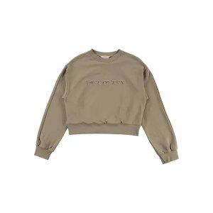 디스커버리 여성 크롭 트레이닝 맨투맨 티셔츠 DWTR41034-BRL