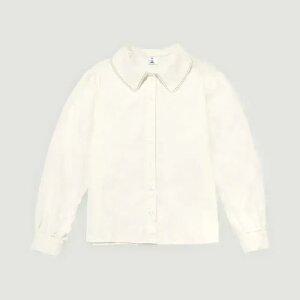 [행텐주니어]여아 레이스 셔링 블라우스-SE2031446012050