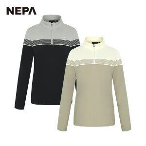 네파 여성 마운틴 코트나 스트라이프 집업 티셔츠 7I65404