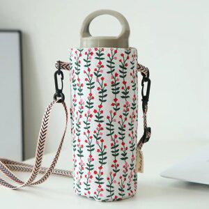 보온 보냉백 스트랩 물병가방 캠핑 등산 물병 텀블러 파우치 크로스백