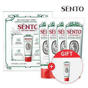 프.라임 구취케어 고.불소치약 아쿠아민트향 120g 4개 +구취케어1개