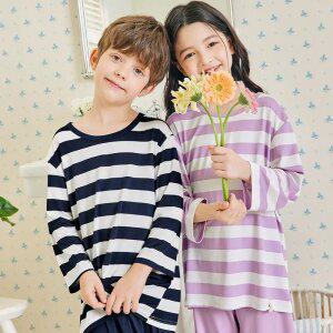 수아팜 [정상가 29600원] 남아동 블루 마린 젤리 7부 내의 세트