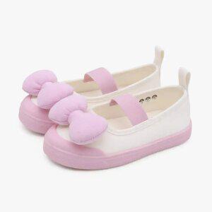 [키펀트] 플러피 리본 코튼 키즈 실내화