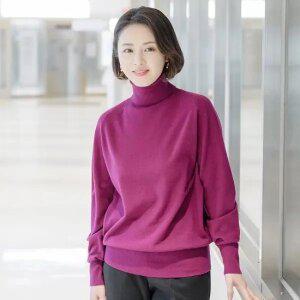 엄마옷 조이마담 T50362 데일리 캐시미어 폴라 티셔츠 중년여성의류