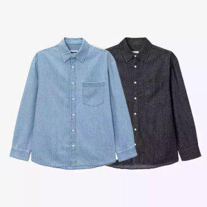 (택가 79,900원)마인드브릿지 데님오버핏셔츠_2colors