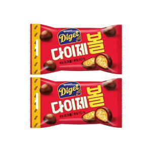 오리온 다이제볼 42g, 8입, 2개(총 16입)