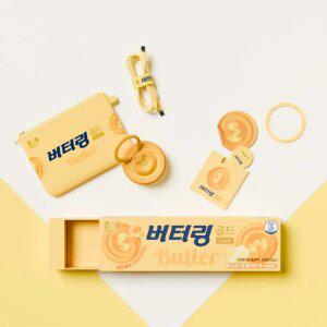 버터링X맥세이프 무선충전기 버터링 포장부터 향까지 재현했어요 파우치 제공