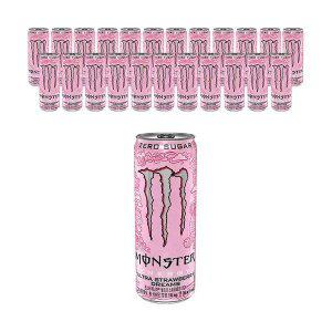 [코카콜라] 몬스터에너지 스트로베리 드림즈 355ml, 24개