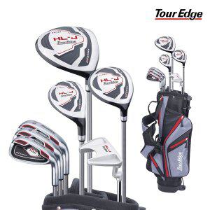 투어엣지 HL-J 주니어 클럽세트 [9-12세/레드] [7PCS+골프백]
