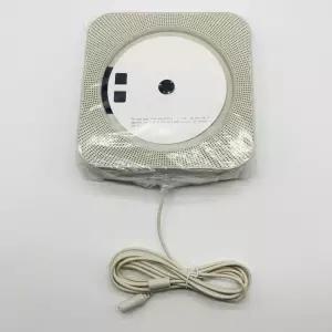 화이트 스탠드 무지 스피커 CD 플레이어 블루투스