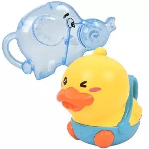 R 물뿌리개 목욕놀이 완구 코끼리+오리 세트 파랑 cc-797+0725 b 회전 물조리개 장난감