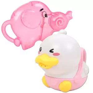 R 물뿌리개 목욕놀이 완구 코끼리+오리 세트 분홍 cc-797+0725 p 회전 물조리개 장난감