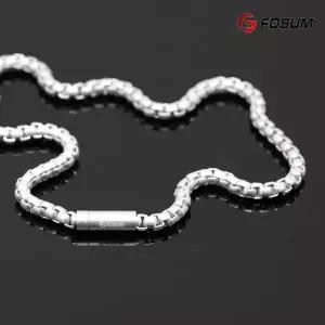 포슘 파워실버 이봉주 목걸이 L 55cm 건강목걸이