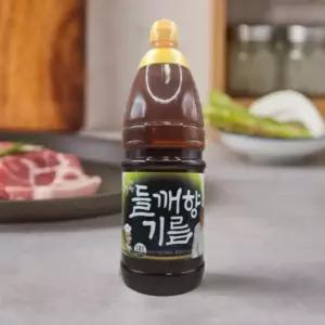 들깨향기름 1.8L 전철우 들기름 참기름 대용량 향미유 업소용