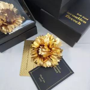 베이직 금카네이션어버이날이벤트 선물 조화 골드 환갑