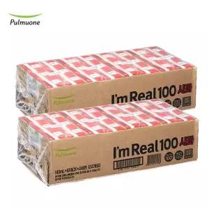 [풀무원] 아임리얼100 사과 140ml 48개입