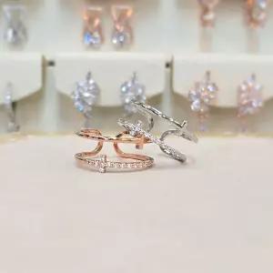 [볼라레]트윈 크로스 반지 2color SSS1801