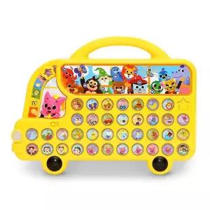 핑크퐁 한글버스 말놀이 한글동요 글자 낱말 글자찾기 낱말찾기 빛놀이 작동완구 장난감 선물