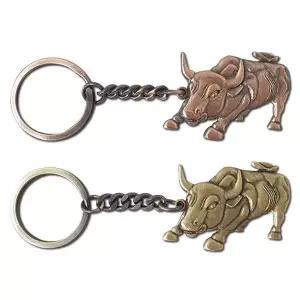 월스트리트 황소동상 키링(열쇠고리)