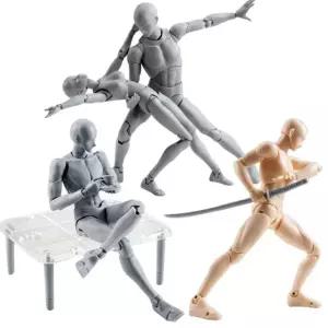 인체모형 피규어 장난감 구체관절 장난감 드로잉 미술 바디 스케치