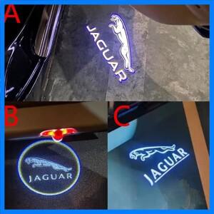 재규어 F-TYPE 2013-2019 XE 2015-2017 XEL 2019 차량용 LED 도어 웰컴 라이트 자동차 로고 프로젝터 라이