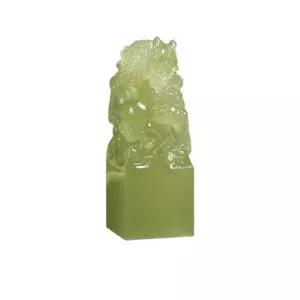 용 옥새 천연옥 장식 선물 인장 낙관 도장 왕도장 직인