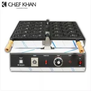 쉐프칸 참붕어빵기계 전기식 1구 10P (11cm 붕어)