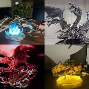 유희왕 피규어 궁극의 백룡 한정판 카이바와 푸른 푸른눈의