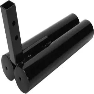 지팡이 홀더 이중 튜브 부착 휴대용 보행 보조 액세서리 스테인리스 스틸 스틱 보행기 노인 휠체어용