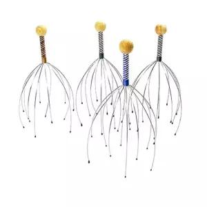 bns 봄비 두피 마사지기 안마 케어 헤어브러시 지압 휴대용 안마 지압