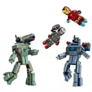 레고 마블 아이언맨과 워 머신 대 해머 드론 어린이 BNA