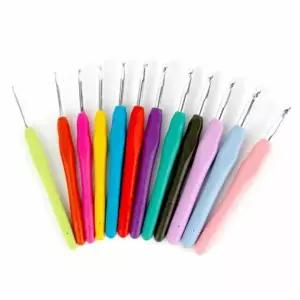 세트 뜨개바늘 실리콘 코바늘 부드러운 케이스