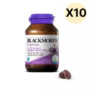 블랙모어스 키즈 오메가3 어린이 유아 선물 90캡슐X10 BNA