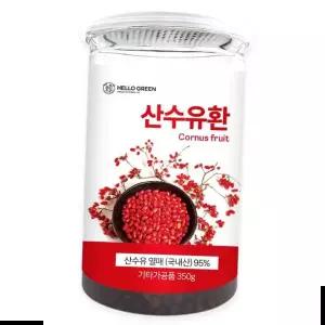 산수유즙 헬로우그린 국산 구례 산수유환 350g(통)