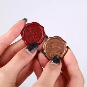 실링왁스 청첩장 스티커