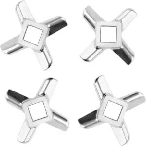 고기 그라인더 칼날 5 두꺼운 교체 분쇄용 스테인리스 부품 액세서리 전기용 스틸